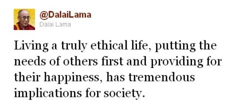DalaiLama_20101027_living a truely ethical life